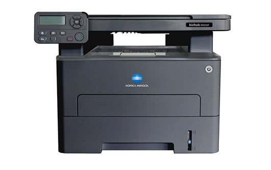 打印机一体机图片,激光打印一体机照片,打印机a4图片,bizhub 3002MF
