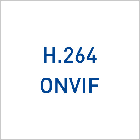 支持H.264 / ONVIF标准